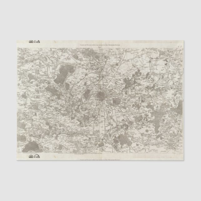 Papier Mousseline Paris 5 (Recto)