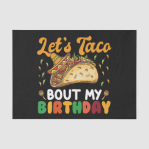 Papier Mousseline Parlons Taco De Mon Anniversaire Cinco De Mayo Par
