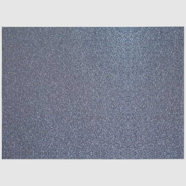 Papier Mousseline Parties scintillant bleu clair (Recto)