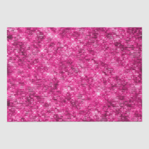 Papier Mousseline Parties scintillant brillante rose magenta élégant