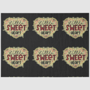 Papier Mousseline Parties scintillant Coeur tendance Valentines Day