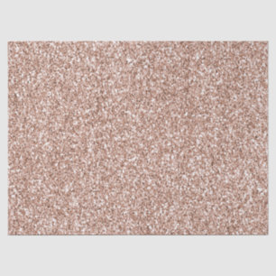 Papier Mousseline Parties scintillant Peach Rose Gold Luxe