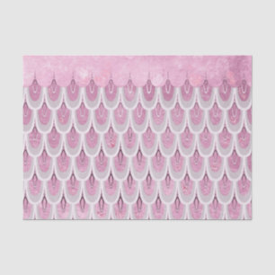 Papier Mousseline Parties scintillant rose brillant - Balances de po