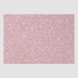 Papier Mousseline Parties scintillant Rose de Faux Dusty