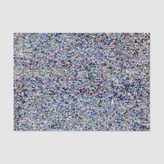 Papier Mousseline Parties scintillantes brillantes de miroitement (Recto)