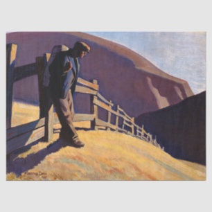 Papier Mousseline Pas d'endroit où aller par Maynard Dixon