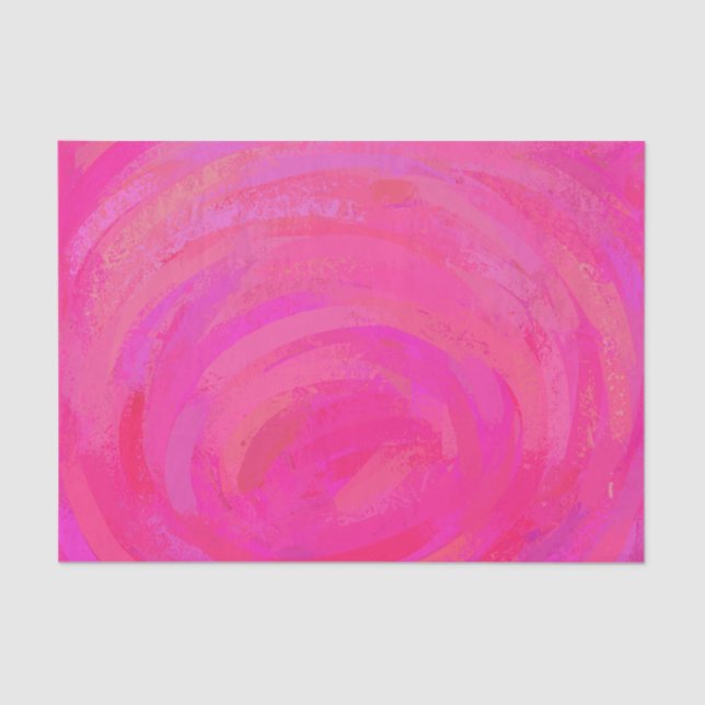 Papier Mousseline Passion rose (Recto)