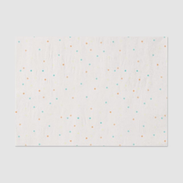 Papier Mousseline Pastel Confetti (Recto)