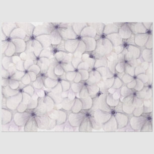 Papier Mousseline Pastel Lavender & Blue Floral Arrière - plan Decou