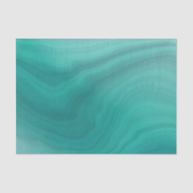 Papier Mousseline Pastel Light Turquoise Abstrait (Recto)