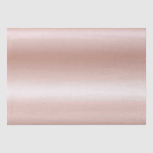 Papier Mousseline Pastel Rose Gold Foil Ombre (Recto)