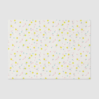 Papier Mousseline Pastels Colorés Confetti Dots Oh Quel Vacances Amu