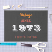 Patch vintage 1973 - 53e anniversaire Edition limi