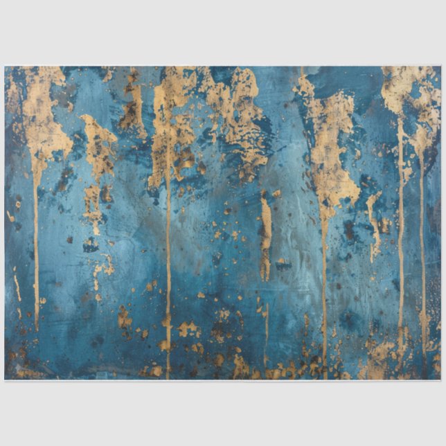 Papier Mousseline Patina liquide (Recto)
