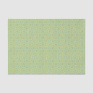 Papier Mousseline Patrimoine Western Géométrique Classic Vert