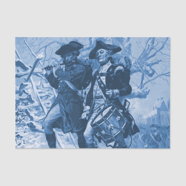 Papier Mousseline Patriotes de PIÈCE EN T (Recto)