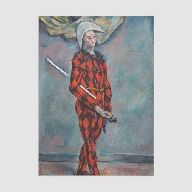 Papier Mousseline Paul Cezanne - Arlequin (Créateur téléchargé)