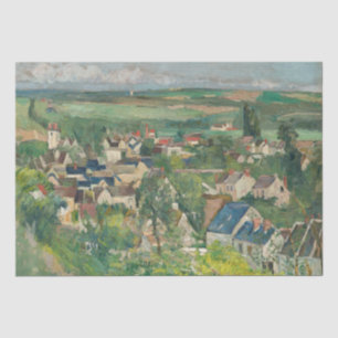 Papier Mousseline Paul Cezanne - Auvers, Vue panoramique