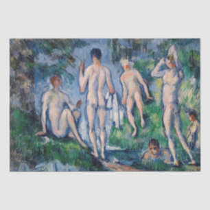 Papier Mousseline Paul Cezanne - Groupe de Baigneurs