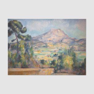 Papier Mousseline Paul Cezanne - Mont Sainte-Victoire