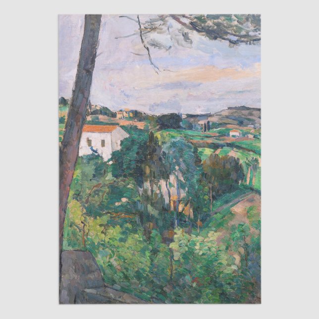 Papier Mousseline Paul Cezanne - Pin à Estaque (Créateur téléchargé)