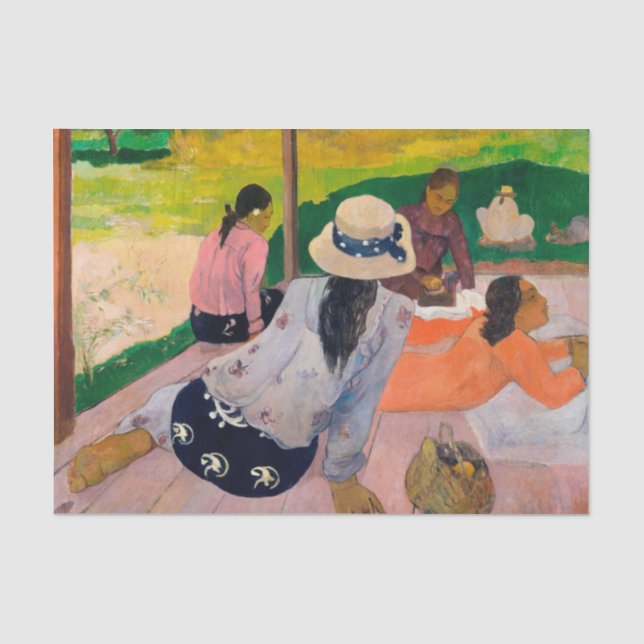 Papier Mousseline Paul Gauguin Découpage (Recto)
