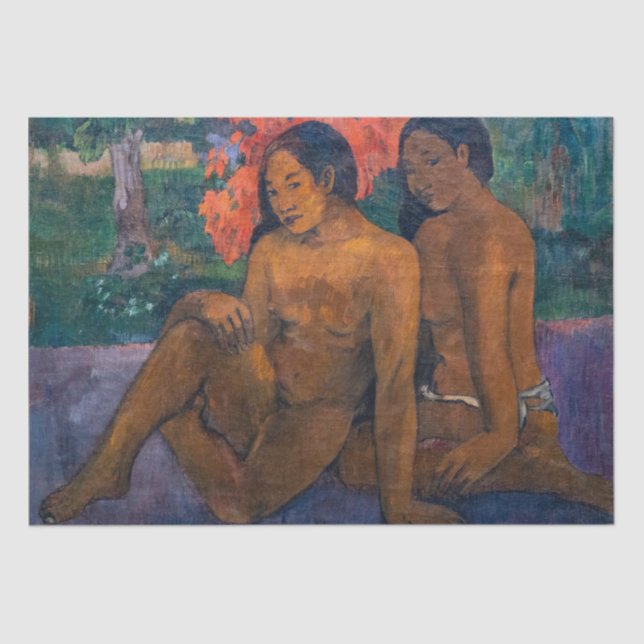 Papier Mousseline Paul Gauguin - Et l'or de leur corps (Recto)