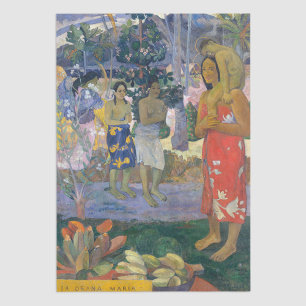 Papier Mousseline Paul Gauguin - Je vous salue Marie / Ia Orana Mari