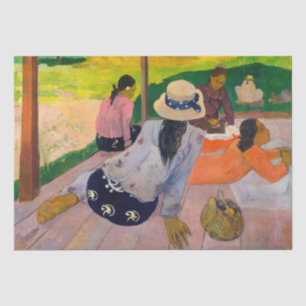Papier Mousseline Paul Gauguin - La Sieste
