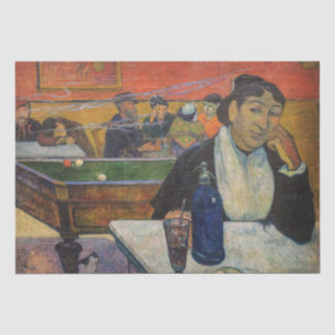 Papier Mousseline Paul Gauguin - Le Night Café, Arles