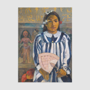 Papier Mousseline Paul Gauguin - Les Ancêtres de Tehamana