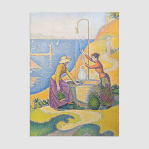 Papier Mousseline Paul Signac - Femmes dans le puits