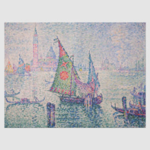 Papier Mousseline Paul Signac - La Voile verte