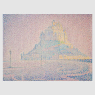 Papier Mousseline Paul Signac - Mont Saint Michel Fog et Soleil