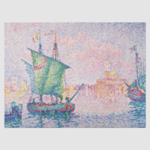 Papier Mousseline Paul Signac - Venise, Le Nuage Rose