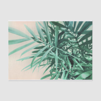 Papier Mousseline Paume tropicale