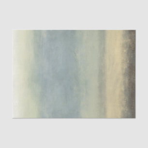 Papier Mousseline Paysage Abstrait avec ciel couvert