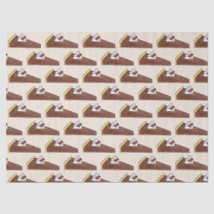 Papier Mousseline Pecan Pie Tarte Southern Food Slice Dessert Foin