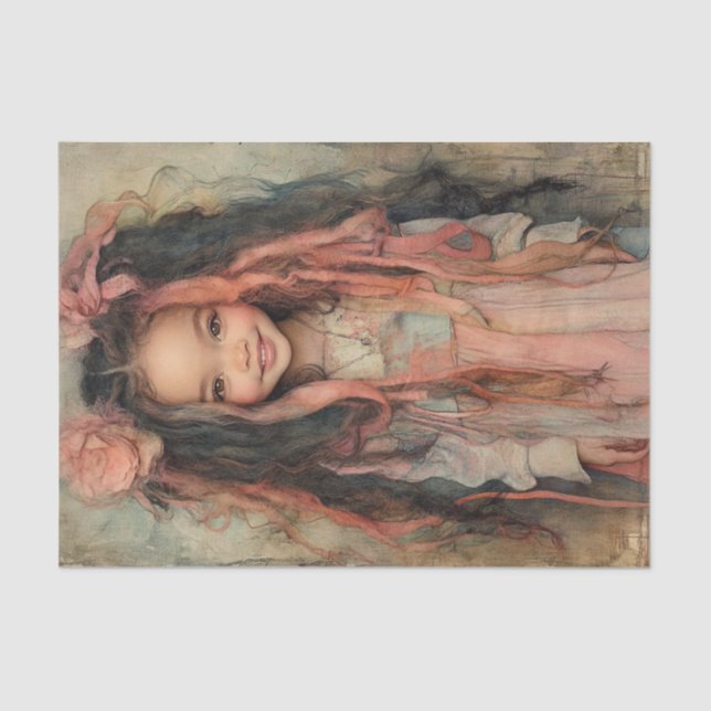 Papier Mousseline Pêche et beauté de la crème4 (Recto)