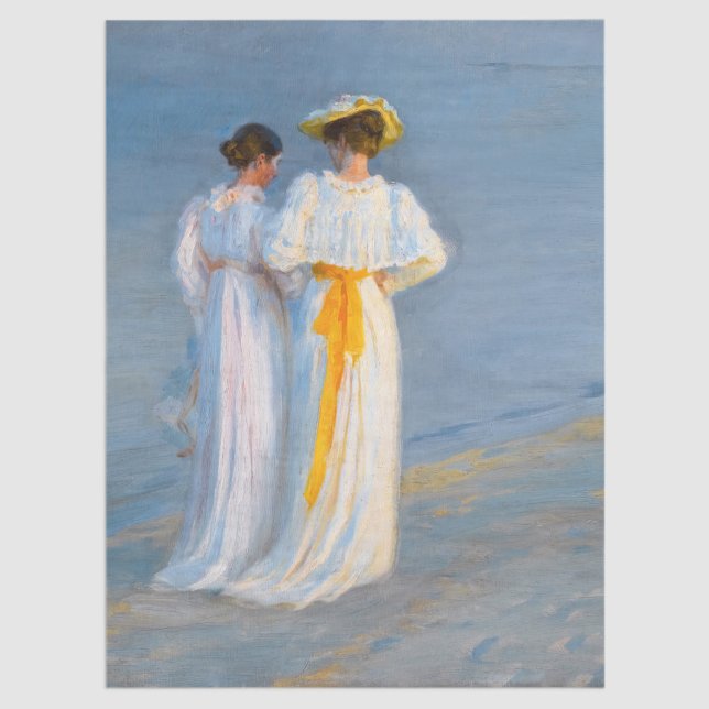 Papier Mousseline Peder Severin Kroyer - Anna Ancher & Marie Kroyer (Créateur téléchargé)
