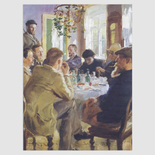 Papier Mousseline Peder Severin Kroyer - Heure du déjeuner