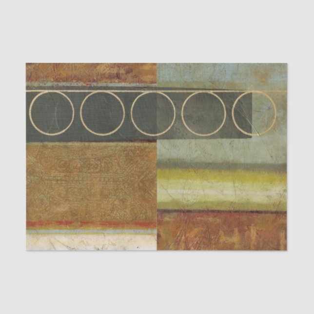 Papier Mousseline Peinture Abstraite multitexturée par Vision Studio (Recto)