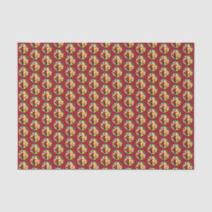 Papier Mousseline Peinture Bouquet Rose - Jolie Art Fleur Originale