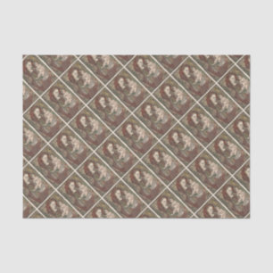 PAPIER MOUSSELINE PEINTURE DE LA RENAISSANCE DE NATIVITÉ COMME NOËL