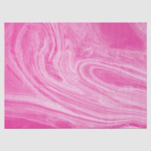 Papier Mousseline Peinture de marbre rose vif Texture Girly Artsy