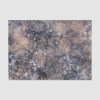 Peinture Éclaboussée Bleue et Or Rose Abstrait Gla