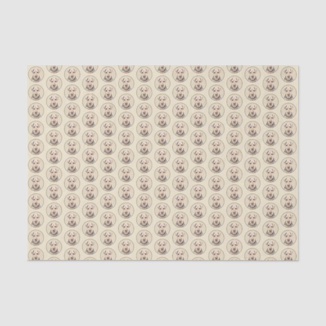 Papier Mousseline Peinture galloise Terrier - Cute Original Chien Ar (Recto)
