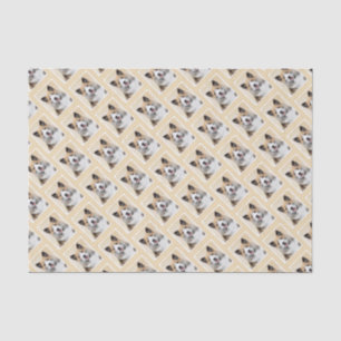 Papier Mousseline Peinture islandaise pour chien de mer - Art origin