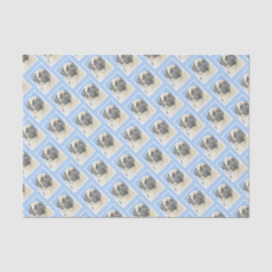 Papier Mousseline Peinture mastiff anglaise (Fawn) - Art original de