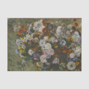Papier Mousseline Peinture vintage Edgar Degas Floral